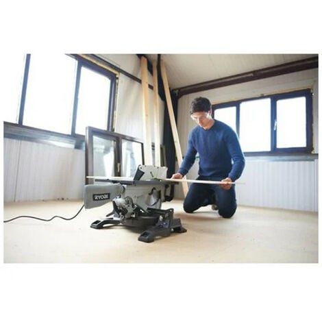 RYOBI Scie combinée table et onglet électrique 1800W 254mm RTMS1800-G