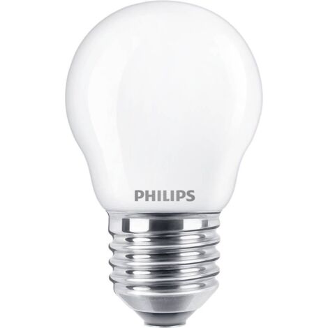 Ampoule LED sphérique PHILIPS - EyeComfort - 4,3W - 470 lumens - 2700K - E27 - 93013 (1/5)