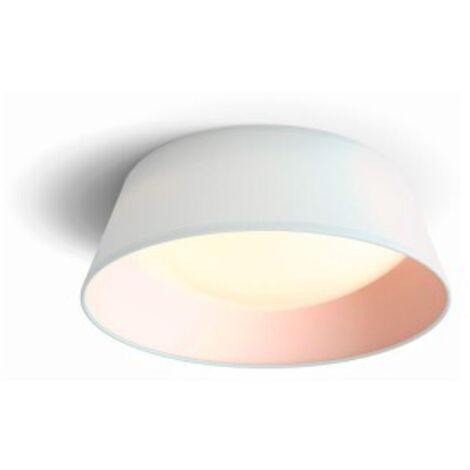 Plafonnier LED d'intérieur PHILIPS - EyeComfort - 34cm - 14W - 1100 lumens - 3000K - métal blanc - 93535 (1/5)