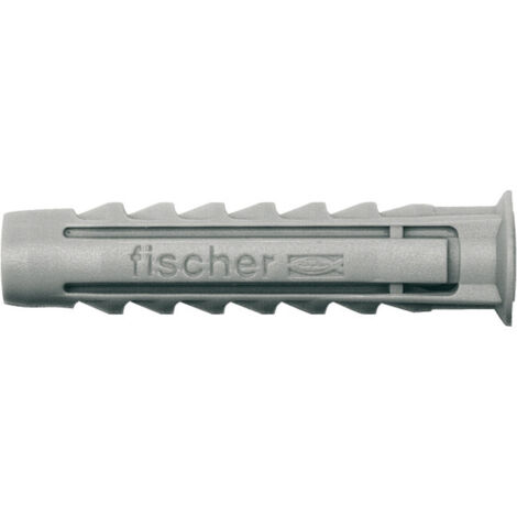 Fischer – Cheville à expansion 4 × 20 mm – Nylon haute qualité – 50 pièces – Pour béton armé et matériaux solides – Charge maximale optimale (1/7)