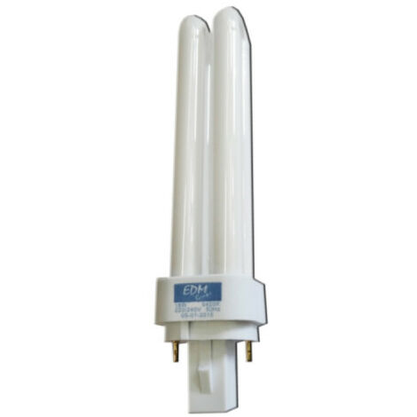 EDM – Ampoule basse consommation 26W – 1650lm – Lumière froide 6400K – Culot G24d-3 – Durée de vie 10 000 heures