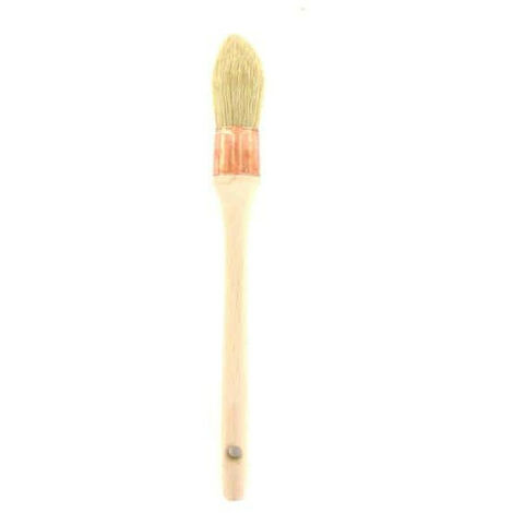 Brosse à rechampir diamètre 29mm manche en bois