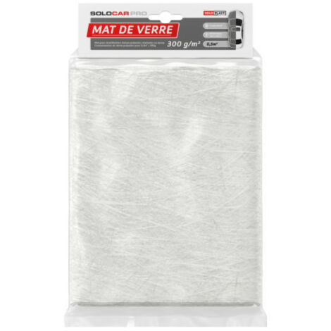 Mat de verre Solocar Pro 300g m2 0.5m2