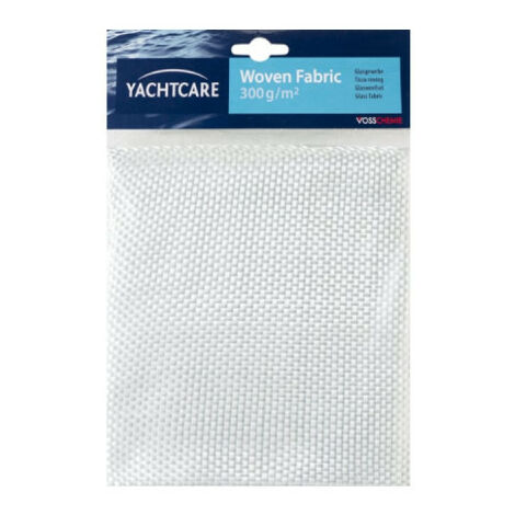 Tissu en fibre de verre 300g/m2 – Renforcement pour résines polyester et époxy – Surface 1m2 – Bonne transparence et solidité – Yachtcare