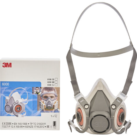 Demi masque 3M 6200 Taille M