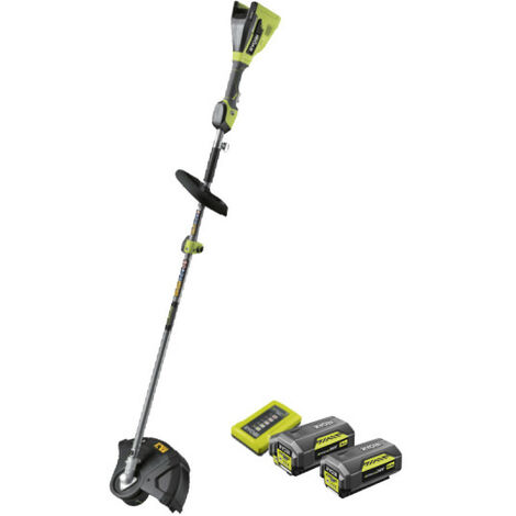 Pack RYOBI Coupe bordures 36V LithiumPlus Brushless RY36ELTX33A-140 - 2 Batteries 36V LithiumPlus 4.0Ah - 2.0Ah - 1 Chargeur (1/4)