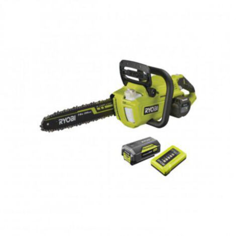 Pack RYOBI Tronçonneuse 36V LithiumPlus Brushless - 2 Batteries 4.0Ah - 5.0Ah - 1 Chargeur (1/9)