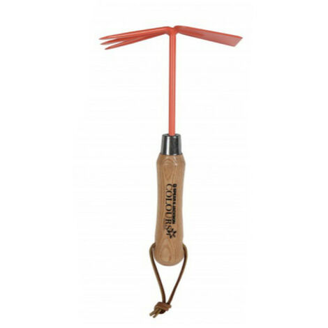 Serfouette à Fleurs Panne Et Fourche Spear & Jackson 50572 - Outil 2en1 Avec Manche Bois Pour Jardin