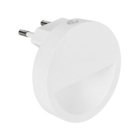 Veilleuse ronde LED à détecteur avec visière EDM - 0,5W - 5lm - 4000K - 04043 (1/3)