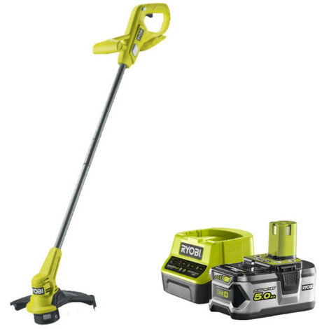 Pack RYOBI Coupe bordures - dresse bordures 18V One+ RY18LT23A-0 - 1 Batterie 5.0Ah - 1 Chargeur rapide RC18120-150 (1/5)