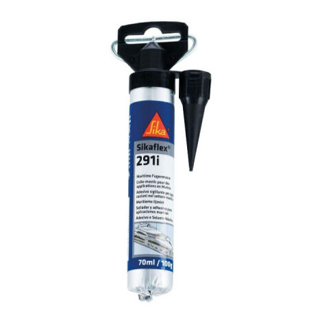 Lot de 3 colles mastic marine SIKA Sikaflex 291i - Noir - Mini recharge 70ml