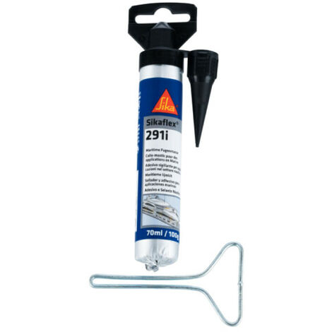 Lot de 3 colles mastic marine SIKA Sikaflex 291i - Noir - Mini recharge 70ml