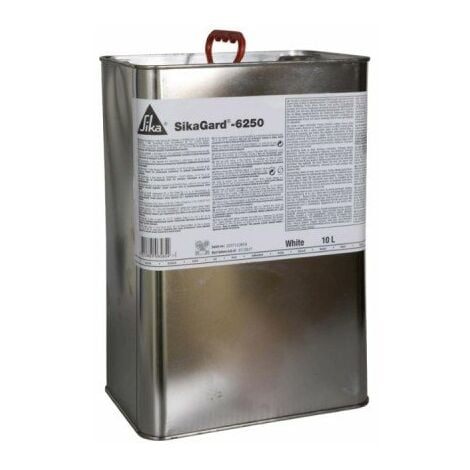 Lot de 2 cires thixotrope anti-corrosion SIKA Sikagard 6250 - Blanc - 10L