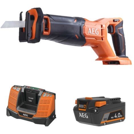 Pack AEG 18V - Scie sabre 28 mm - Batterie 4.0 Ah - Chargeur (1/5)
