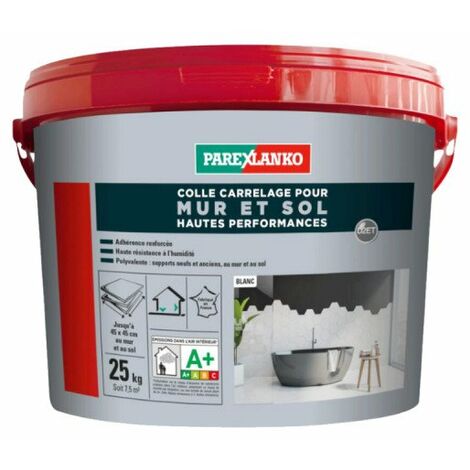 Colle carrelage pour mur et sol hautes performances PAREXLANKO - 25 kg - 03371