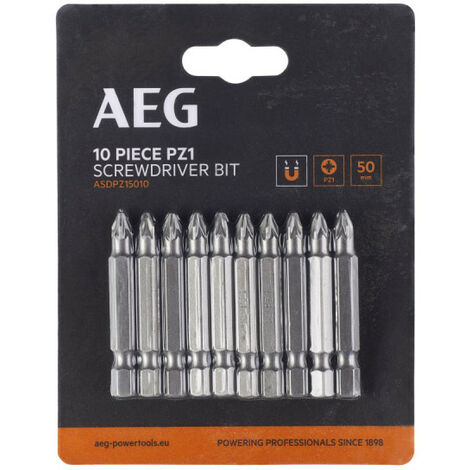 Lot De 4 Embouts De Visseuse PZ2 ERBAUER 50 Mm - Neufs Sous Blister