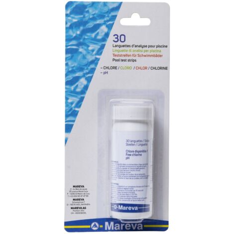 Languette d'analyse PH-CL 30 pcs (1/5)