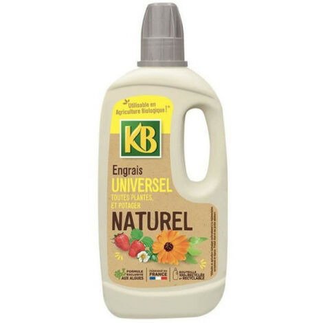 Engrais naturel toutes plantes, légumes et fruits KB - 1L (1/3)