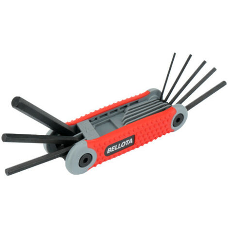 Jeu de 8 clés sur monture BELLOTA - Allen et Torx - 64558 (1/3)