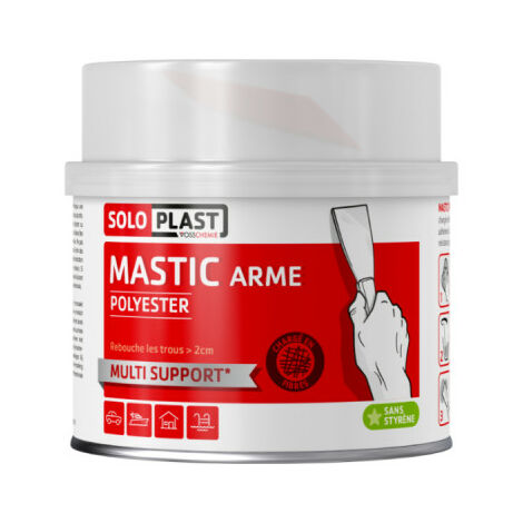 Mastic armé type V11 Soloplast 660g (1/2)