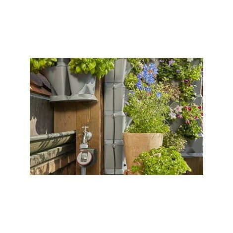 Gardena Kit d'Extension pour Mur Végétal NatureUp! avec Réservoir d'Arrosage,  1 kit - Bloomling