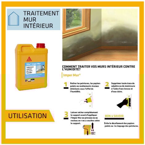 Résine SIKA Imper mur - 2L