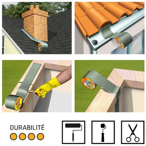 Bande d'étanchéité bitumineuse SIKA SikaMultiSeal - Gris - 75mm x 10m