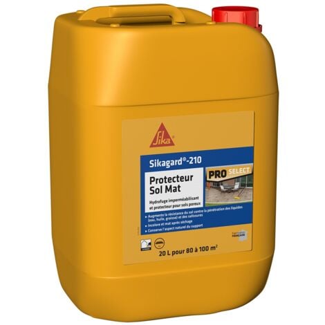 Hydrofuge SIKA - Sikagard-210 Protecteur Sol Mat - 20L