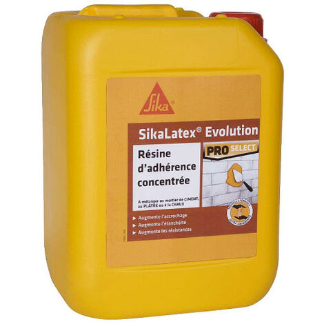 Résine d'adhérence SIKA SikaLatex EVOLUTION - 5L