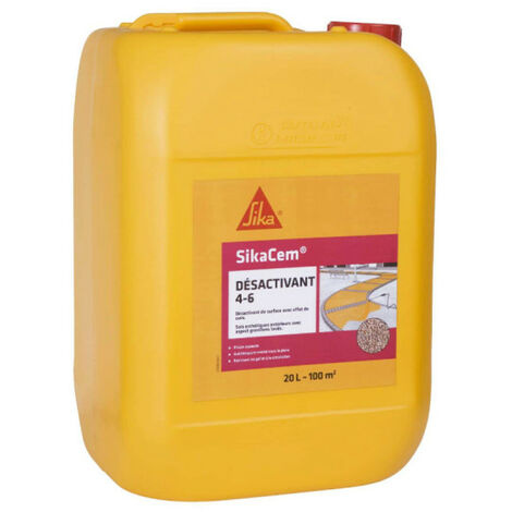Désactivant de surface SIKA - SikaCem - 4-6 - 20L