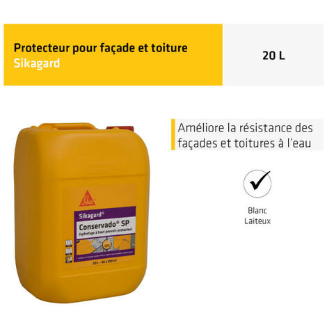 Hydrofuge SIKA Sikagard Conservado SP - 20L