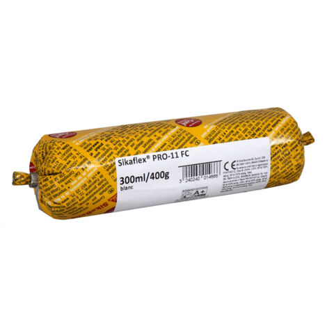 Mastic colle Sika Sikaflex PRO 11 FC Purform – Blanc – 300ml – Haute adhérence pour béton armé – Polymérisation rapide sous humidité