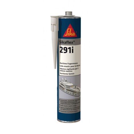 Colle mastic marine SIKA Sikaflex 291i - Blanc - 300ml