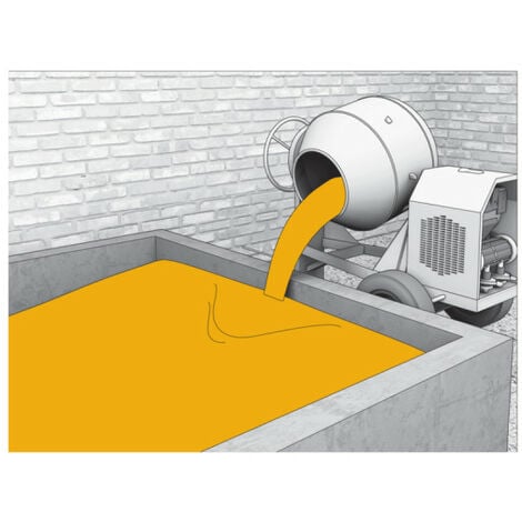 Superlastifiant haut réducteur d'eau SIKA SikaCem Fluidifiant - 5L