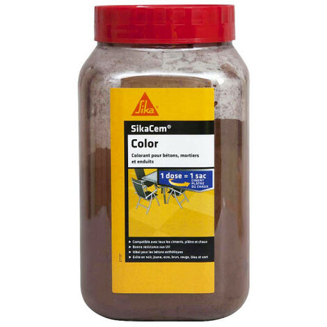 Colorant En Poudre Pour Ciment, Chaux Et Plâtre Sikacem