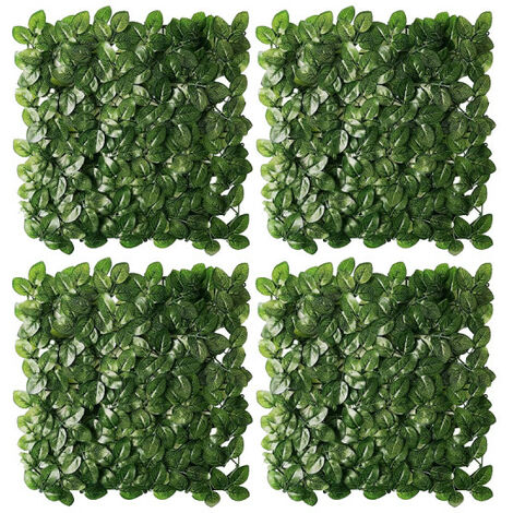 Plaques carrées clipsables JET7GARDEN Rosié Veiné - 4 plaques - 50x50cm (1/4)