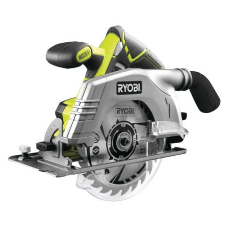 Pack RYOBI Scie circulaire R18CS-0 - 18V One+ - 1 Batterie 2.0Ah - 1 Chargeur rapide
