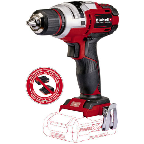 Einhell Perceuse Visseuse sans fil TE-CD 18 Li E Solo Power X-Change (18 V, Couple 47 Nm, Mandrin 13) Livré sans batterie ni chargeur (1/5)