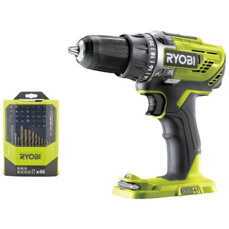 Pack Ryobi Perceuse Visseuse R Dd V One Sans Batterie Ni Chargeur Coffret