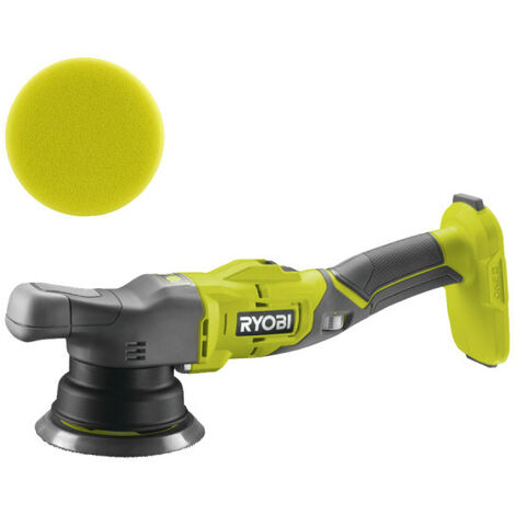 Pack RYOBI - Polisseuse RBP18250-0 - 18V One+ - Sans Batterie Ni Chargeur Bonnet Polissage Et Lustrage Rak2bb 96000774