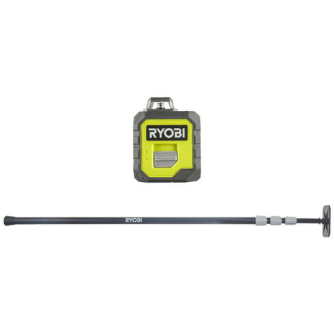 Pack RYOBI - Laser vert 360 RB360GLL - 25m de portée - Canne télescopique RBCLTP1- 320cm (1/5)
