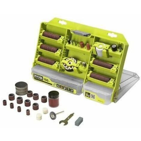 RYOBI Coffret multiusage et mandrin Twist Lock - RAR800K-150 - 3,2mm - 150 pcs (1/3)