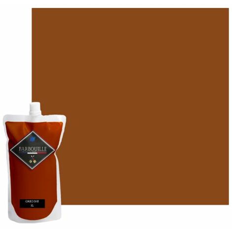Peinture acrylique lessivable mat BARBOUILLE - Pour murs et plafonds - 1L - Rose Gredine