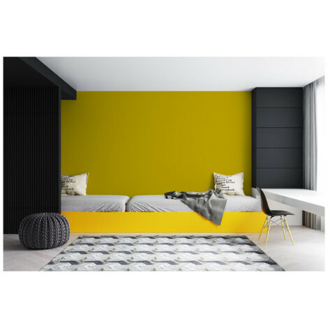 Peinture acrylique lessivable satin BARBOUILLE - Pour murs, plafonds, meubles et bois - 1L - Vert Toxic Mickey
