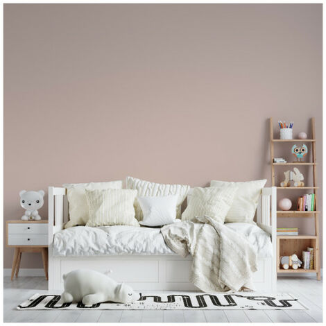Peinture acrylique lessivable mat BARBOUILLE - Pour murs et plafonds - 5L - Rose Jésus