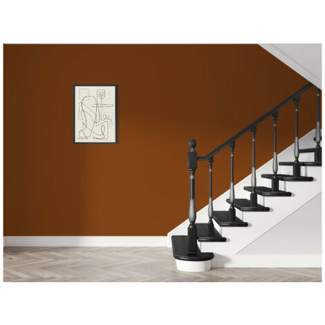 Peinture acrylique lessivable mat BARBOUILLE - Pour murs et plafonds - 2,5L - Rose Gredine