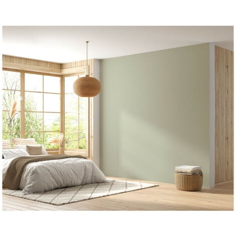 Peinture acrylique lessivable velours BARBOUILLE - Pour murs et plafonds - 1L - Beige Gabrielle