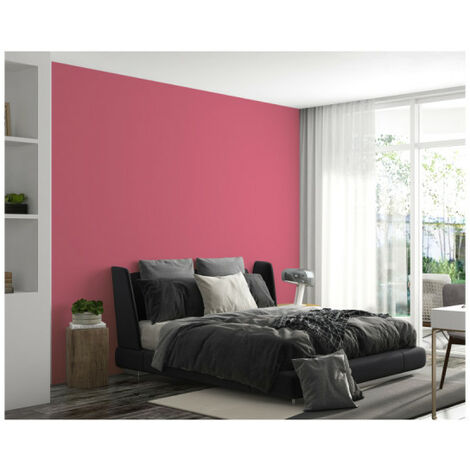 Peinture acrylique lessivable mat BARBOUILLE - Pour murs et plafonds - 2,5L - Rose Ex fan des 60’s