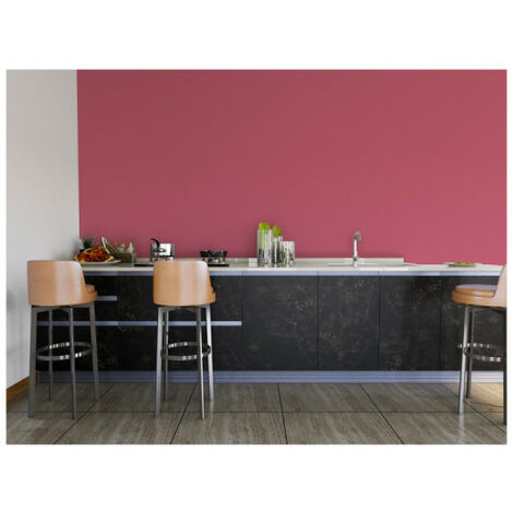 Peinture acrylique lessivable mat BARBOUILLE - Pour murs et plafonds - 2,5L - Rose Ex fan des 60’s