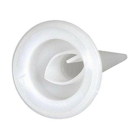 Sika – Canules auto-perforantes sachet de 5 pièces – Pour poches de colle et mastic – Utilisation sans outil – Plastique blanc 5,5 x 5,5 x 11 cm